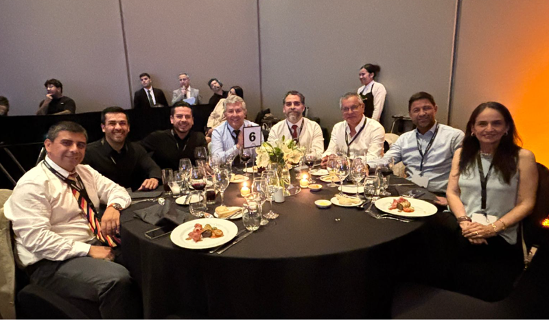 DELPRO ENGINEERING celebrates its recognition at the Annual Dinner of the Mining Industrial Suppliers Association, APRIMIN.